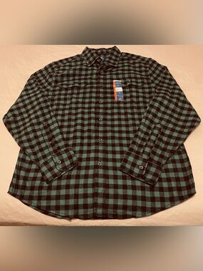 George Super Soft Plaid Flannel Size Medium Men’s NWT